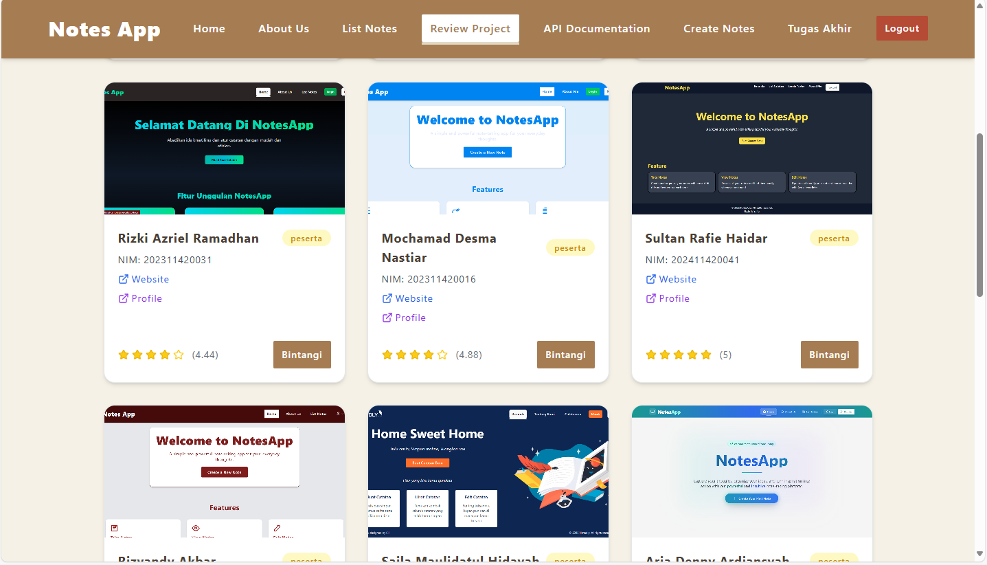 Sistem Informasi Training Next.js
